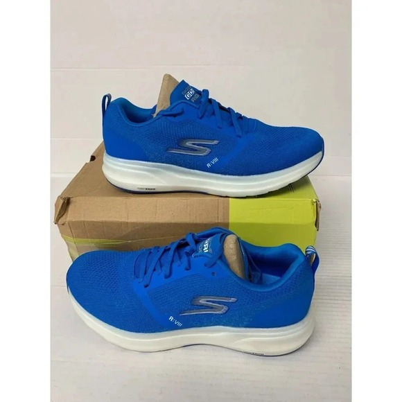-370 Skechers Go Run Ride 8 Blue 9.5 D (M) - Picture 1 of 6